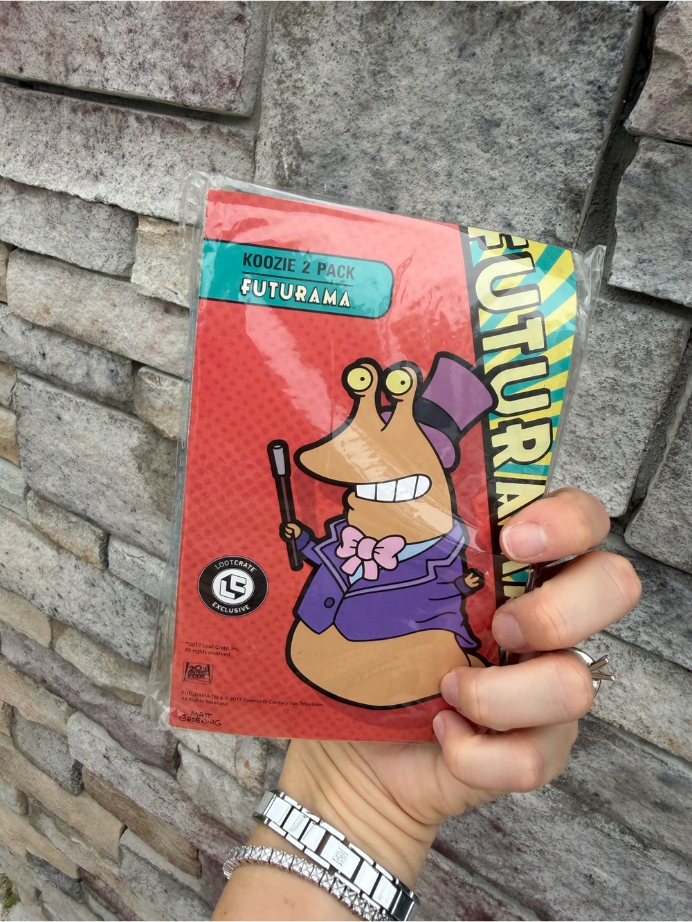 Futurama Slurm Koozie 2-Pack (Loot Crate Exclusive)